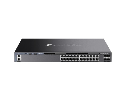 [Сетевое оборудование] TP-Link SG6428X Стекируемый управляемый коммутатор 3-го уровня Omada с 24 гигабитными портами и 4 портами SFP+