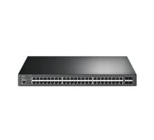 TP-Link SG3452XP Управляемый коммутатор JetStream уровня 2+ c 48 гигабитными портами PoE+ и 4 портами SFP+