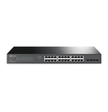 TP-Link SG2428P Коммутатор JetStream Smart с 24 гигабитными портами PoE+ и 4 портами SFP