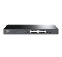 TP-Link SG2218 Коммутатор JetStream линейки Smart с 16 гигабитными портами RJ45 и 2 портами SFP
