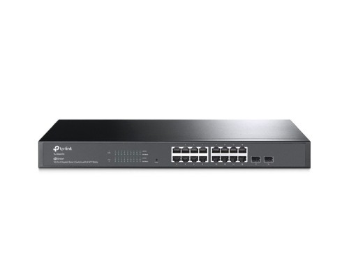 [Сетевое оборудование] TP-Link SG2218 Коммутатор JetStream линейки Smart с 16 гигабитными портами RJ45 и 2 портами SFP