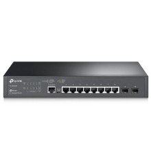 TP-Link SG3210 Управляемый коммутатор JetStream уровня 2+ с 8 гигабитными портами RJ45 и 2 портами SFP