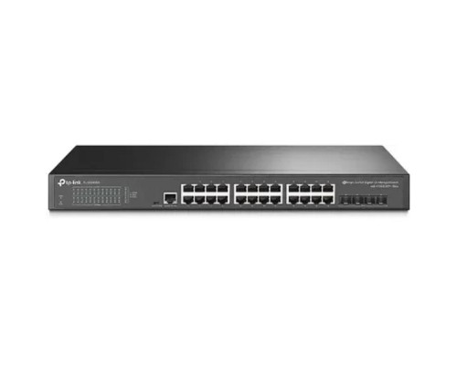 [Сетевое оборудование] TP-Link SG3428X Управляемый коммутатор JetStream уровня 2+ с 24 гигабитными портами RJ45 и 4 портами SFP+