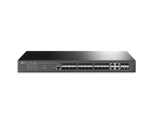 [Сетевое оборудование] TP-Link SG3428XF Управляемый коммутатор JetStream уровня 2+ с 20 гигабитными портами SFP, 4 портами SFP+ и 4 комбинированными портами SFP/RJ45