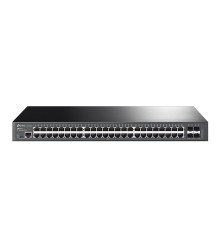 TP-Link SG3452X Управляемый коммутатор JetStream уровня 2+ с 48 гигабитными портами RJ45 и 4 портами SFP+ 
