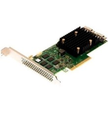 Контроллер/ MegaRAID SAS 9500-16i SGL (05-50077-02) PCIe v4 x8 LP, Tri-Mode SAS/SATA/NVMe 12G HBA, 16port(2*int SFF8654), 3816 IOC, RTL {5} (007493)