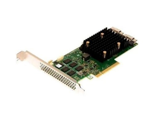 [Контроллер] Контроллер/ MegaRAID SAS 9500-16i SGL (05-50077-02) PCIe v4 x8 LP, Tri-Mode SAS/SATA/NVMe 12G HBA, 16port(2*int SFF8654), 3816 IOC, RTL {5} (007493)