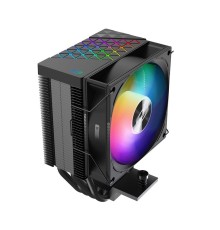 PCCooler R400 ARGB BK S115X/1200/1700/AM4/AM5 (TDP 180W, 90mm ARGB Fan, 4 тепловые трубки 6мм, 650-2200RPM, 28,3dBa)