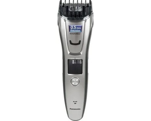 [Электробритвы,Триммеры] Машинка для стрижки Panasonic ER-GB80-S520 серебристый (насадок в компл:3шт)