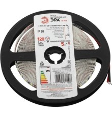 ЭРА Б0053970 Светодиодная лента LS2835 12-120-12-6500K-IP20-1 year 5м холодный белый свет 5 м