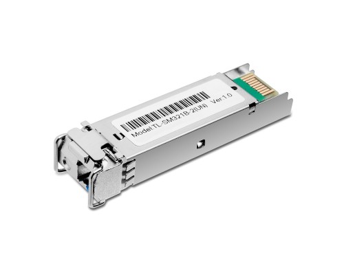 [Сетевое оборудование] TP-Link SM321B-2 WDM SFP-трансивер, 1000Base-BX (Simplex LC), Tx: 1310нм, Rx: 1550нм, одномод, до 2км