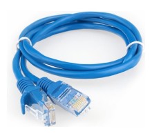Гарнизон PC-UTP-5e-1-B кат.5e, Патч-корд UTP 1м, литой, многожильный (синий)