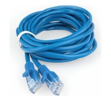 Гарнизон PC-UTP-5e-3-B кат.5e, Патч-корд UTP 3м, литой, многожильный (синий)