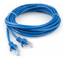 Гарнизон PC-UTP-5e-5-B кат.5e, Патч-корд UTP 5м, литой, многожильный (синий)