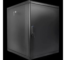 ЦМО Шкаф телекоммуникационный настенный разборный 15U (600 x 520) съемные стенки, дверь металл, цвет черный (ШРН-М-15.500.1-9005)