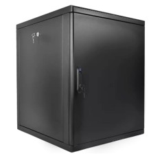 ЦМО Шкаф телекоммуникационный настенный разборный 15U (600 x 650) съемные стенки, дверь металл, цвет черный (ШРН-М-15.650.1-9005)