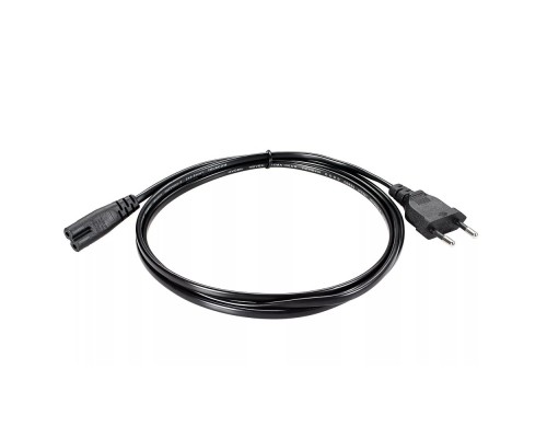 [кабели] Telecom TE023-CU0.5-1.8M Кабель для аудио-видео техники IEC-320-C7, 2-pin 1,8m ,черный, медь [7958830275200]