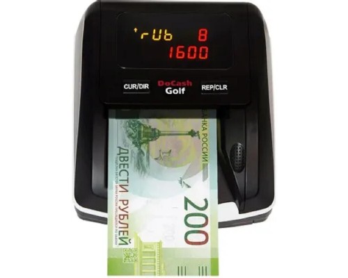 [Детектор валют] DoCash Golf Детектор банкнот автоматический рубли АКБ