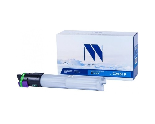 [Расходные материалы] Тонер-картридж NVP совместимый NV-MP C2551 Black для Ricoh Aficio MP C2031/ C2051/ C2051AD/ C2501/ C2531/ C2551/ C2551AD (10000k)
