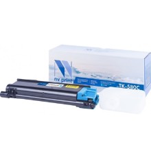 Картридж NVP совместимый NV-TK-580 Cyan для Kyocera Ecosys P6021/ P6021cdn/ FS C5150/ C5150DN (2800k)