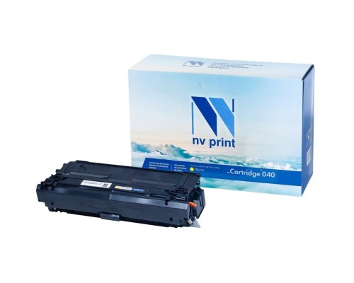 [Расходные материалы] Картридж NVP совместимый NV-040 Yellow для Canon i-SENSYS LBP 710Cx/712Cx (5400k)