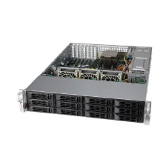 Supermicro CSE-LA26AC12-R920LP1 Серверный корпус/  [NR]Black 2U SCLA26 LP chassis w/ Red. 920W PWS and Std. pac