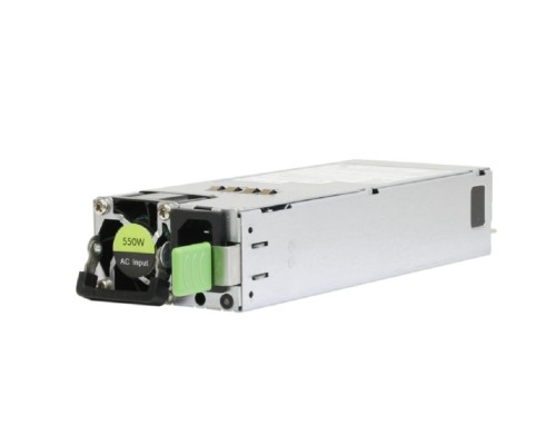 [Опция к серверу] Procase GRM550 Модуль для блока питания с резервированием ATX 550W, КПД 92+(Gold),185*74*39mm, Активный PFC, +12B=45A, 12VSB=2.1A,Защита от перегрузки 105-150%, Входное напряжение 100-240В