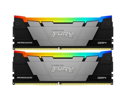 [Модуль памяти] Память оперативная/ Kingston 32GB3600MT/s DDR4 CL16DIMM (Kit of 2)1Gx8 FURYRenegadeRGB