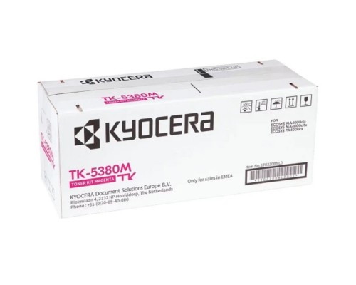 [Расходные материалы] Kyocera-Mita TK-5380M Тонер-картридж, пурпурный (1T02Z0BNL0)