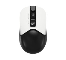 A4Tech Мышь Fstyler FB12S черный/белый оптическая (1200dpi) silent беспроводная BT/Radio USB