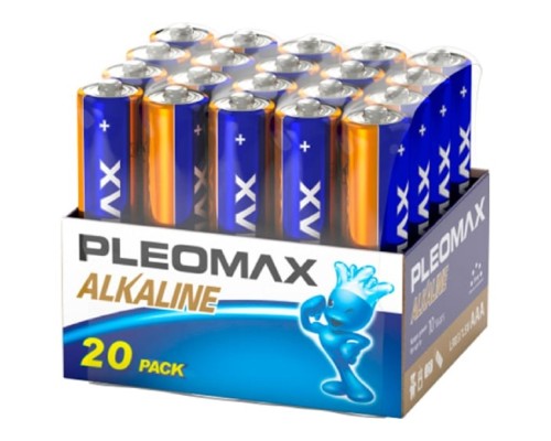 [Батарейка] Pleomax LR03-20 Bulk Alkaline (20/480/20160) (20  шт. в уп-ке)