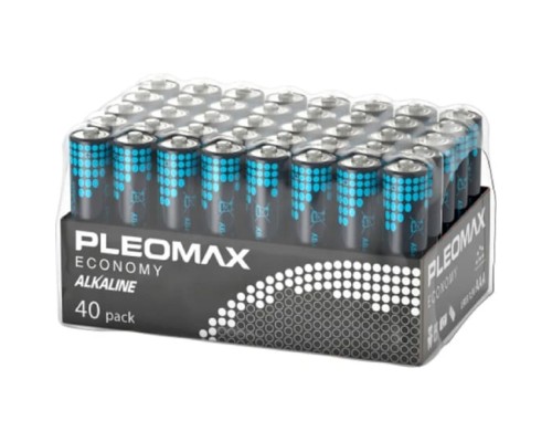 [Батарейка] Pleomax LR03-40 Bulk Economy Alkaline (40/960/38400) (40  шт. в уп-ке)