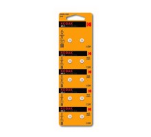 Kodak AG3 (392) LR736, LR41 [KAG3-10] Max Button Cell (100/1000/80000) (10 шт. в уп-ке)