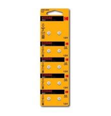 Kodak AG8 (391) LR1120, LR55 [KAG8-10] Max Button Cell (100/1000/98000) (10 шт. в уп-ке)