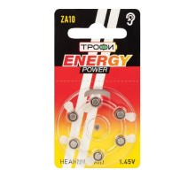 Трофи ZA10-6Bl Energy Power Hearing Aid (60/300/45000) (6 шт. в уп-ке)