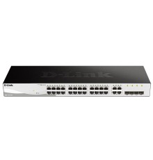 D-Link DGS-1210-28/FL2A Управляемый L2 коммутатор с 24 портами 10/100/1000Base-T и 4 комбо-портами 100/1000Base-T/SFP