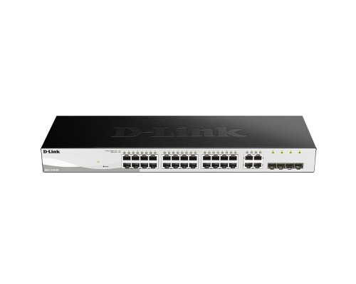 [Сетевое оборудование] D-Link DGS-1210-28/FL2A Управляемый L2 коммутатор с 24 портами 10/100/1000Base-T и 4 комбо-портами 100/1000Base-T/SFP