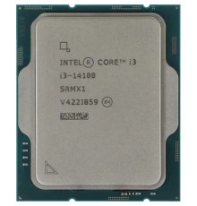 CPU Intel Core i3-14100 3.5GHz 4/8 Raptor Lake Refresh Intel UHD730 60W LGA1700 OEM