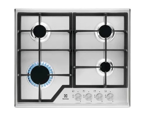 [Варочные панели Maunfeld] Electrolux KGS6426SX Газовая варочная панель, нержавеющая сталь