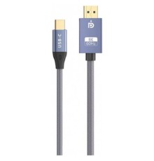 KS-is KS-536PB Кабель адаптер двунаправленный USB-C M DisplayPort 1.4 M, 1.8м премиум