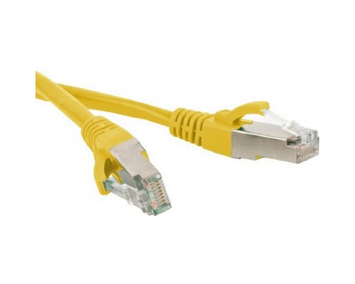 [Патч-корд] Hyperline PC-LPM-SFTP-RJ45-RJ45-C6-0.5M-LSZH-YL Патч-корд SF/UTP, экранированный, Cat.6, LSZH, 0.5 м, желтый