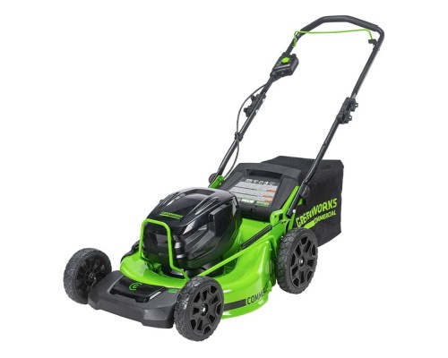 [Газонокосилки] Greenworks Газонокосилка аккумуляторная GC82HPLM51,  82V, 51 см, бесщеточная без АКБ и ЗУ. [2518907]