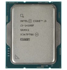 CPU Intel Core I3-14100F Cores 4 12Мб Socket LGA1700 CM8071505092207