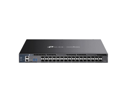 [Сетевое оборудование] TP-Link SX6632YF Стекируемый управляемый коммутатор агрегации 3-го уровня Omada с 26 портами SFP+ и 6 портами SFP28