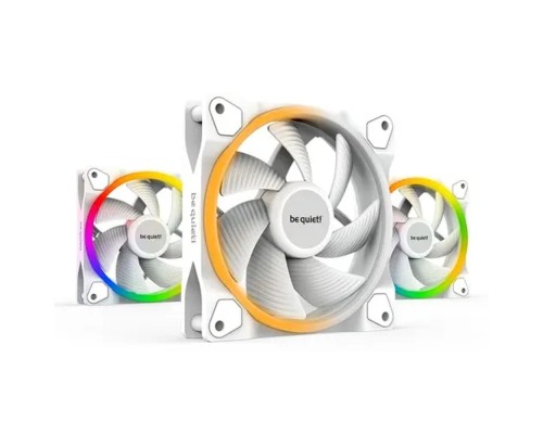 [вентилятор] Комплект вентиляторов (3 шт.) be quiet! Light Wings White 120mm PWM Triple Pack / BL100