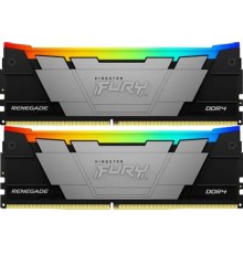Память оперативная/ Kingston 16GB 3600MHz DDR4 CL16 DIMM (Kit of 2) FURY Renegade RGB