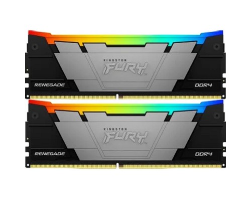 [Модуль памяти] Память оперативная/ Kingston 16GB 3600MHz DDR4 CL16 DIMM (Kit of 2) FURY Renegade RGB