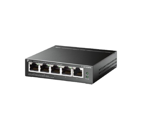 [Сетевое оборудование] TP-Link TL-SG105MPE Коммутатор Easy Smart с 5 гигабитными портами (4 порта PoE+)