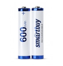 Smartbuy (SBBR-3A02BL600) Аккумулятор NiMh Smartbuy AAA/2BL 600 mAh (24/240)(2шт. в уп-ке)