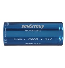 Smartbuy (SBBR-26650-1S4500) Аккумулятор Smartbuy LI26650-4500 mAh (25/200)(1шт. в уп-ке)